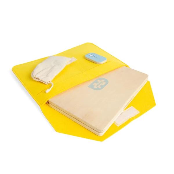 Bigjigs Toys Dřevěný magnetický notebook (obrázek 3)