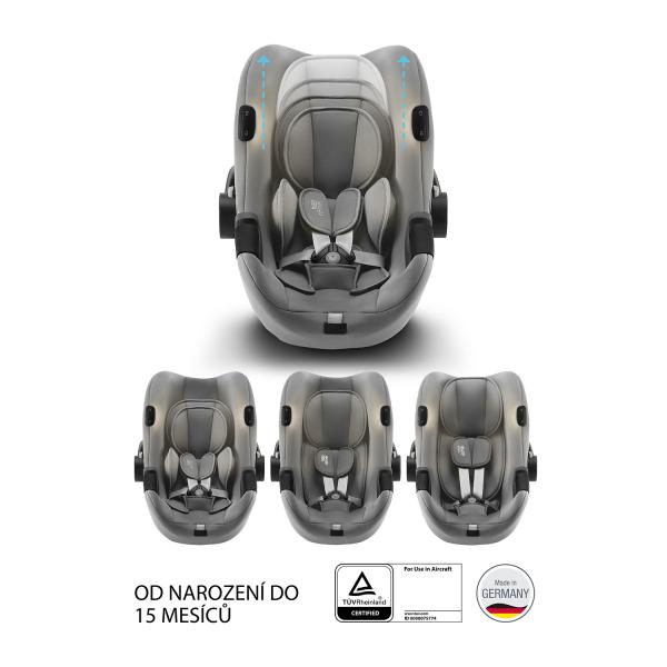 Autosedačka Baby-Safe iSense, Nordic Grey (obrázek 5)