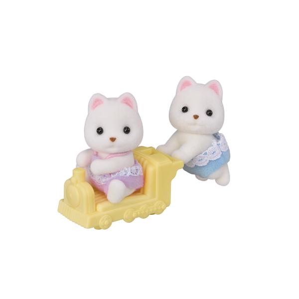Sylvanian Families Bebés gemelos Pomerania