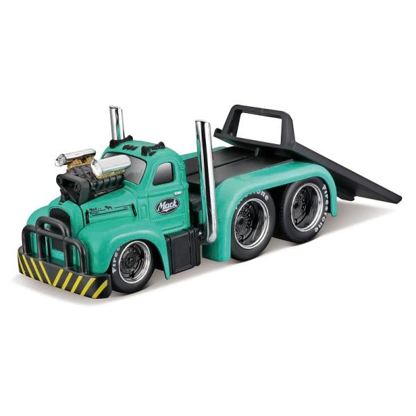 Maisto – Svalové prepravy – 1953 MACK B-61 Platforma 1968 Dodge Dart HEMI Gasser, 1:64