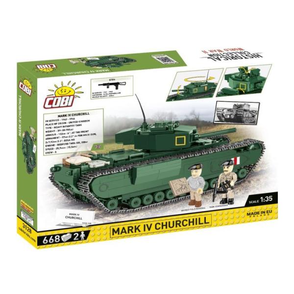 Cobi II WW Mark IV Churchill, 1:35, 668 k, 2 f (obrázek 5)