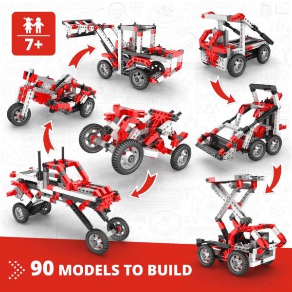Engino Inventor 90 models motorizovaný set – multi models