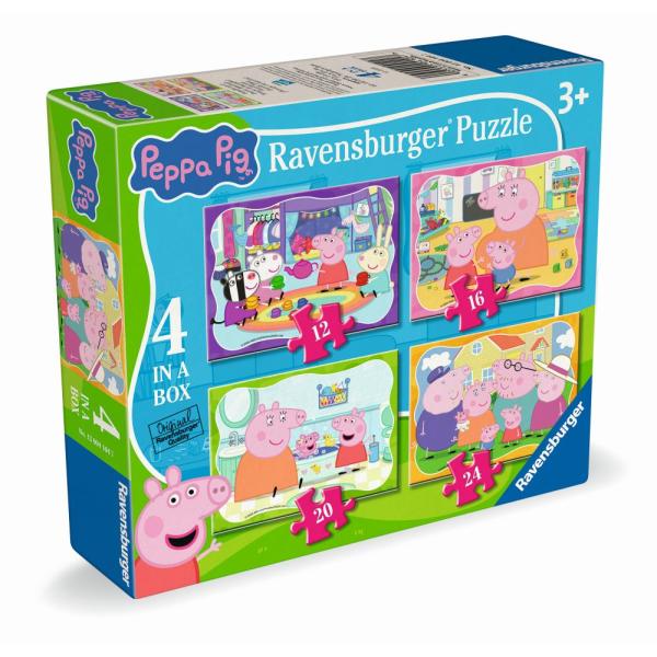 Ravensburger Prasiatko Peppa 4v1