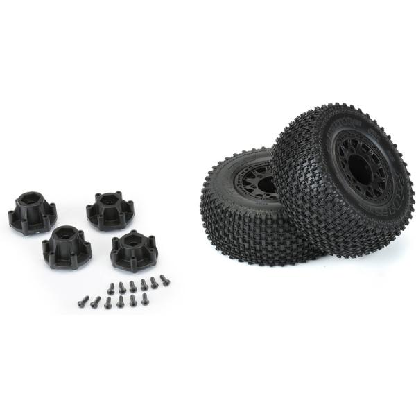 Pro-Line kolo 2.2/3.0", pneu Gladiator M2, disk Raid H12 černý (2) (obrázek 4)