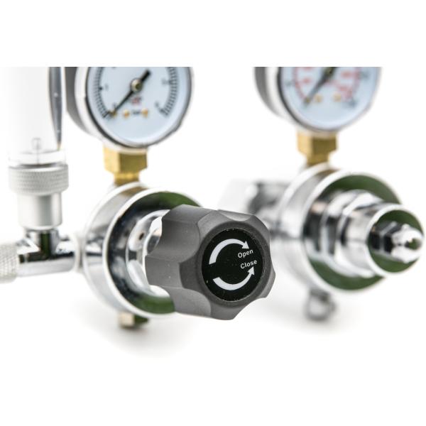 Kompletní dvoustupňová sada CO2 bez nočního vypínání s 5l lahví