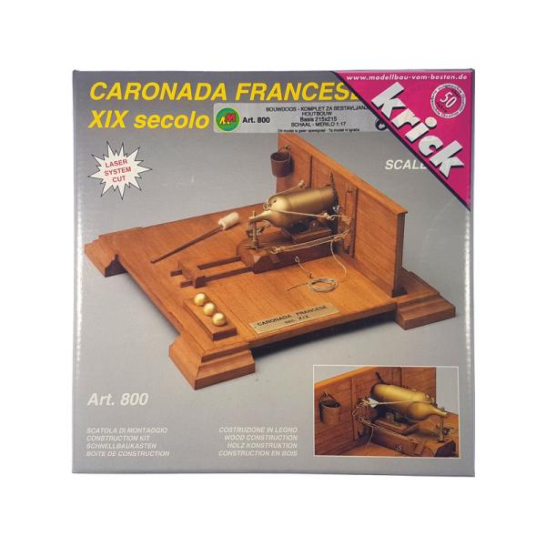 Mantua Model Francouzský kanón 1:17 kit