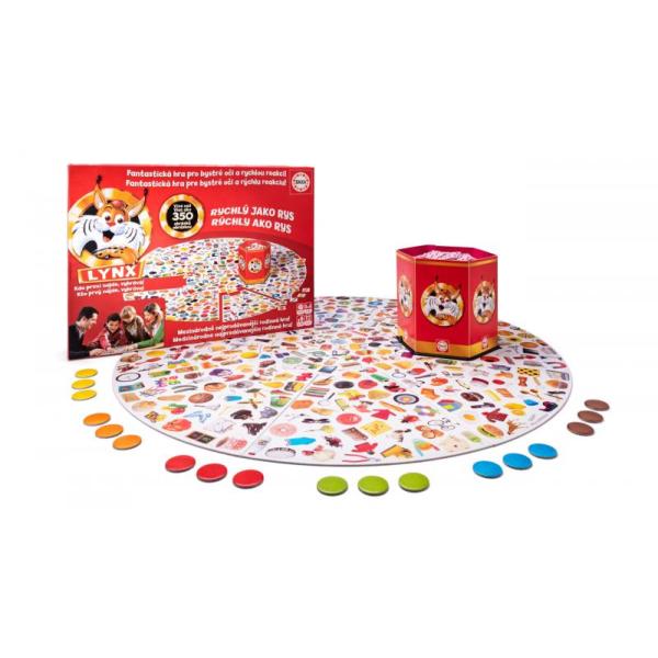 Educa Hra - Rýchly ako rys 350 obrázkov