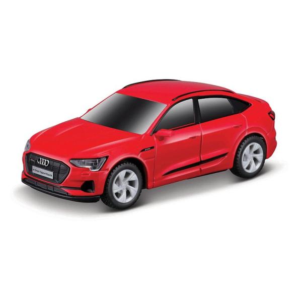 Maisto RC – 1:41 DIE-CAST METAL se světly, Audi e-tron Sportback, červené, XTR, Bluetooth