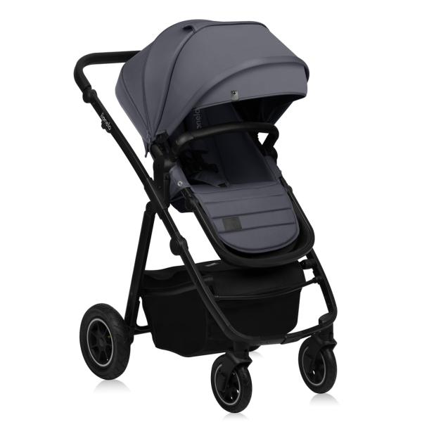 Lionelo Kočárek kombinovaný Amber Plus 3v1 Grey Graphite (obrázek 10)