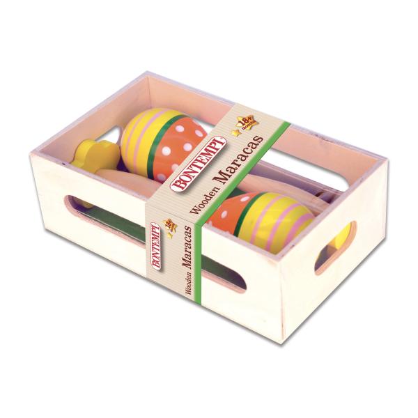 Bontempi Dřevěné maracas 562010 (obrázek 3)