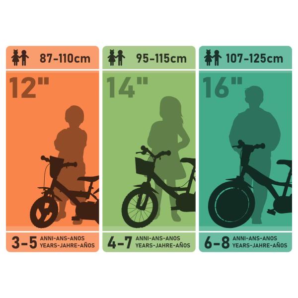 Dino Bikes - Dětské kolo 12" 612LBL - Bluey (obrázek 4)