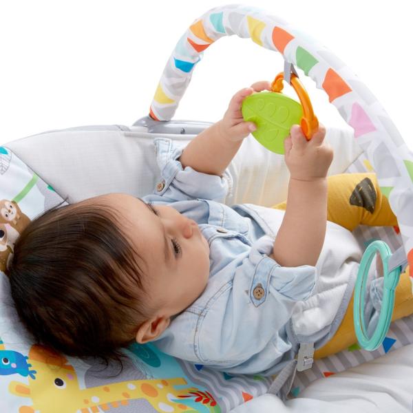 BRIGHT STARTS Lehátko vibrující Safari Fun™ 0m+ do 9 kg (obrázek 9)