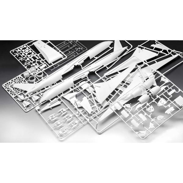 Plastic ModelKit letadlo 03773 - Airbus A350-900 "Turkish Airlines" (1:144) (obrázek 9)