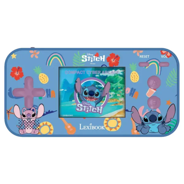 Herní konzole Compact II Cyber Arcade 2,5" - 150 her - Disney Stitch