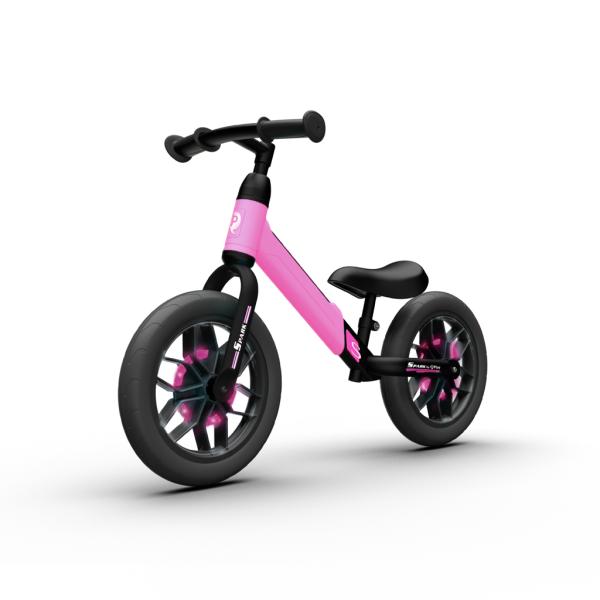 QPLAY Odrazovadlo Spark Pink, věk 3 – 6 let, do 30 kg