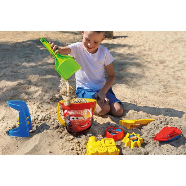 Wader Sada do písku IML – 9 ks – Auta