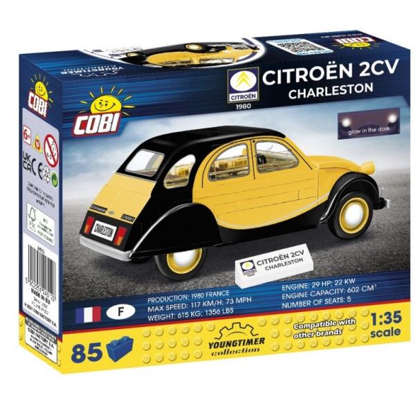 Cobi 24512 Citroen 2CV Charleston z roku 1980