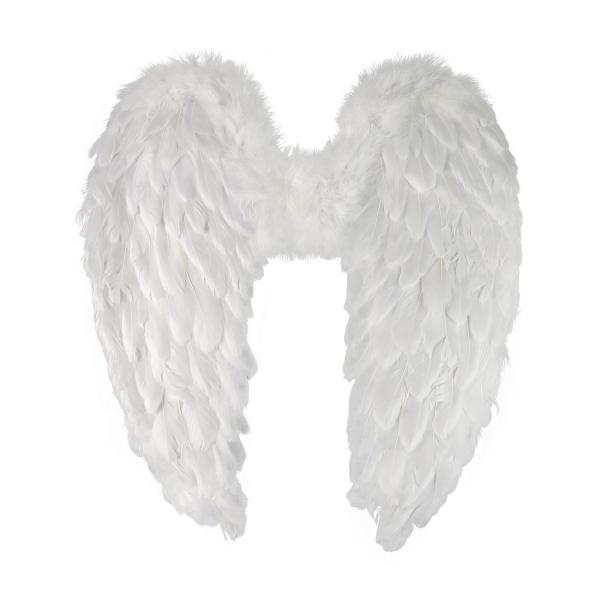 Anjelské krídla s perím 55 cm