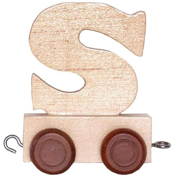 Bino Vagónek-S-hnědé kolečka