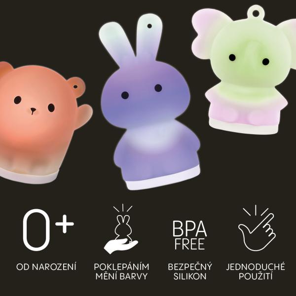 Silikonové závěsné světlo LED, Elephant (obrázek 8)