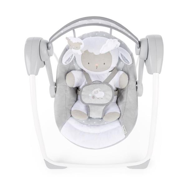 INGENUITY Houpačka s melodií Cuddle Lamb 0m+, do 9 kg (obrázek 3)