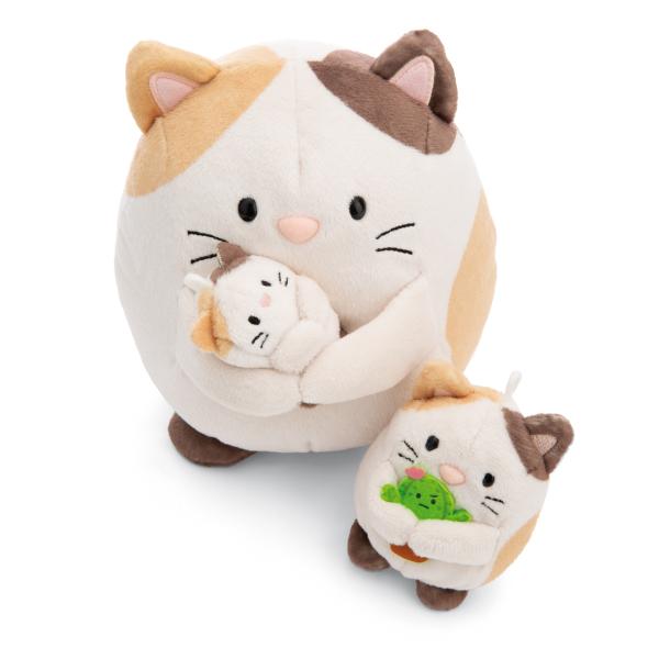 NICI plyš MyMochi Kočička Angy 8cm v kostýmu zajíčka a kaktusem, set dárkové balení (obrázek 7)
