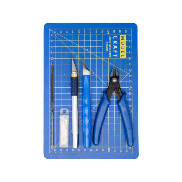 Modelcraft náradie pre plastikové modely (sada 10ks)