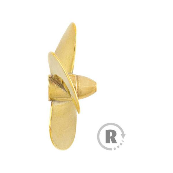 Raboesch lodní šroub tř.156 35mm M4 3-listý pravý