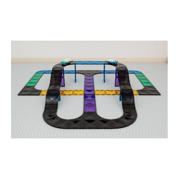 CONNETIX® Ramps & Intersections Pack magnetická stavebnice 16 ks (obrázek 10)