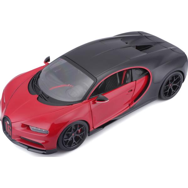 Bburago 1:18 Plus Bugatti Chiron Sport PLUS red (obrázek 7)