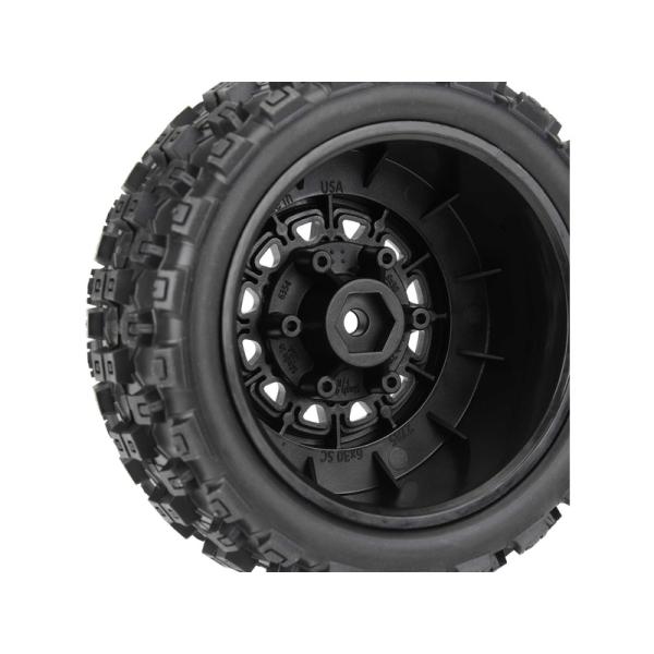 Pro-Line kolo 2.2/3.0", pneu Badlands MX M2, disk Raid H12 černý (2) (obrázek 4)