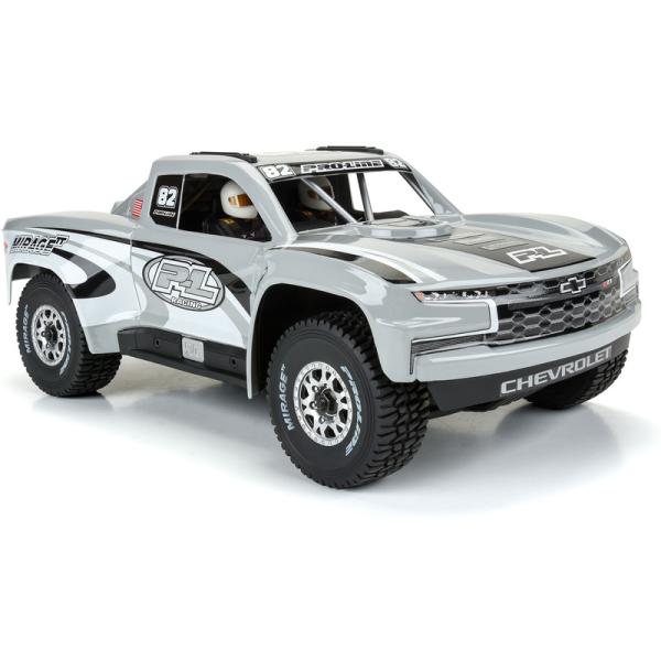 Pro-Line karosérie 1:16 2019 Chevy Trophy Truck šedá: Grom (obrázek 5)