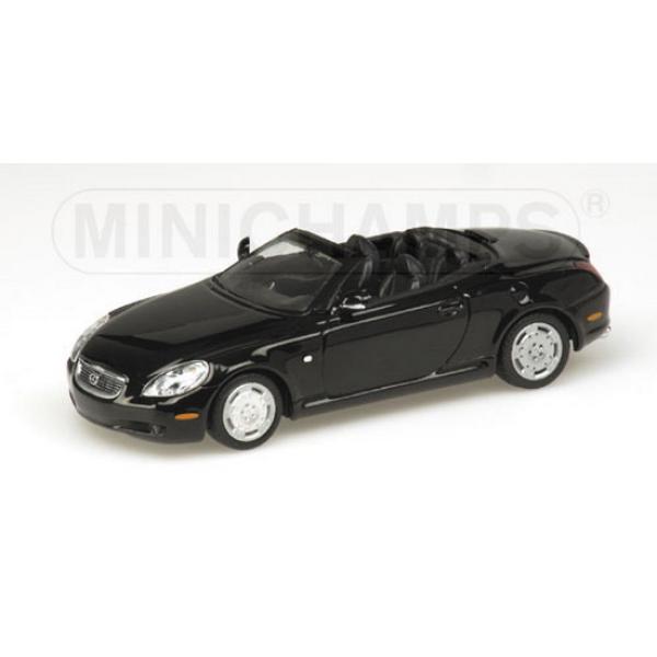 1:43 LEXUS SC430 2001 CABRIOLET BLACK