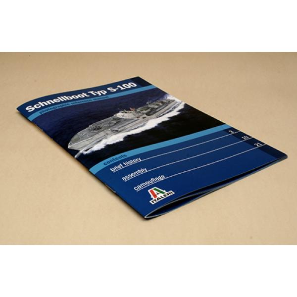 Model Kit loď PRM edice 5603 - SCHNELLBOOT TYP S-100 (1:35) (obrázek 4)