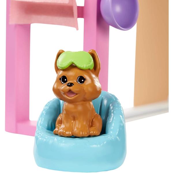 Mattel Barbie Salon krásy herní set s běloškou GJR84 (obrázek 6)