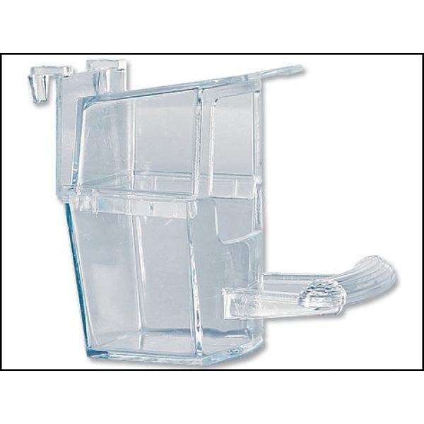 Krmítko Savic zastřešené s bidélkem 7x7,5x6cm