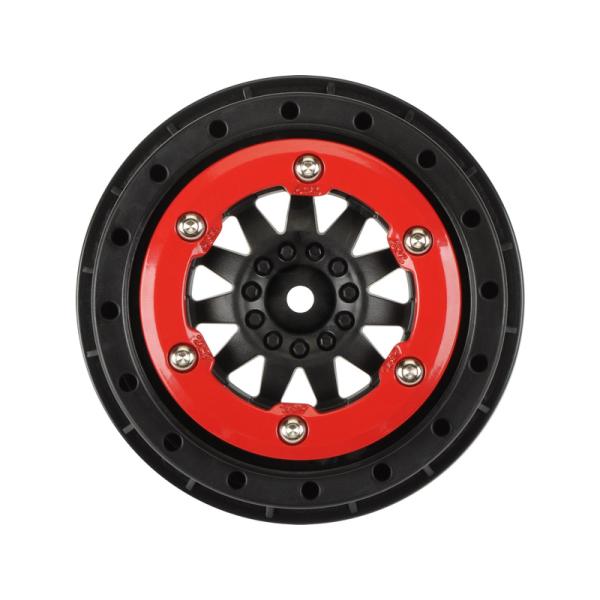 Pro-Line disk 2.2/3.0" F-11 H12 červeno-čierny (2)