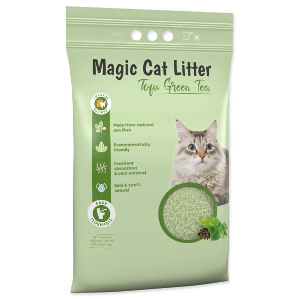 Stelivo Magic Litter Tofu zelený čaj 12l (obrázek 3)