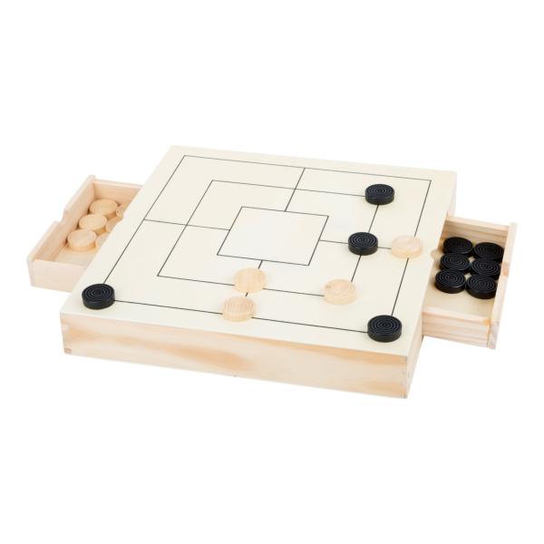 Small foot Dřevěné kompaktní šachy 3v1 (obrázek 4)