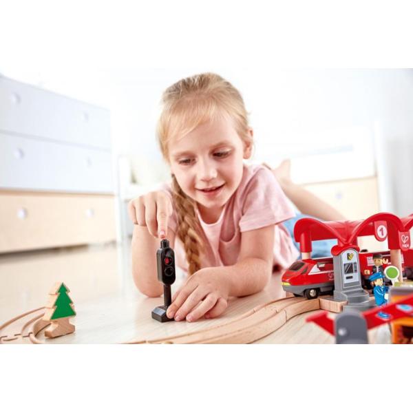 Hape Vláčkodráha Busy city (obrázek 5)