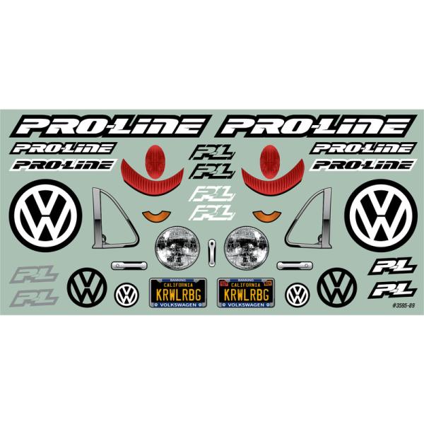 Pro-Line karosérie 1:10 Volkswagen Beetle (rozvor 313mm) (obrázek 8)