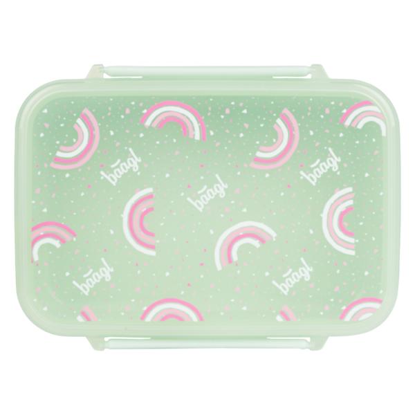 BAAGL Box na svačinu s přihrádkami Duha