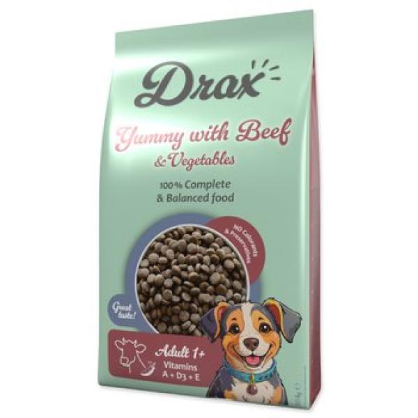 Krmivo Drax Adult s hovězím masem a zeleninou 10kg (obrázek 8)