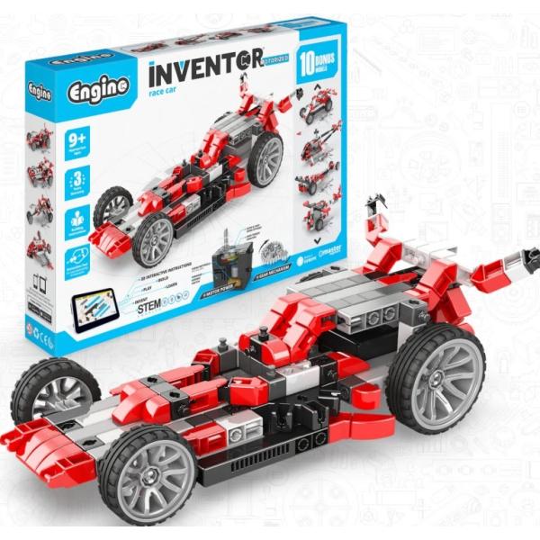 Auto da corsa Engino INVENTOR MOTORIZZATA con 10 modelli bonus