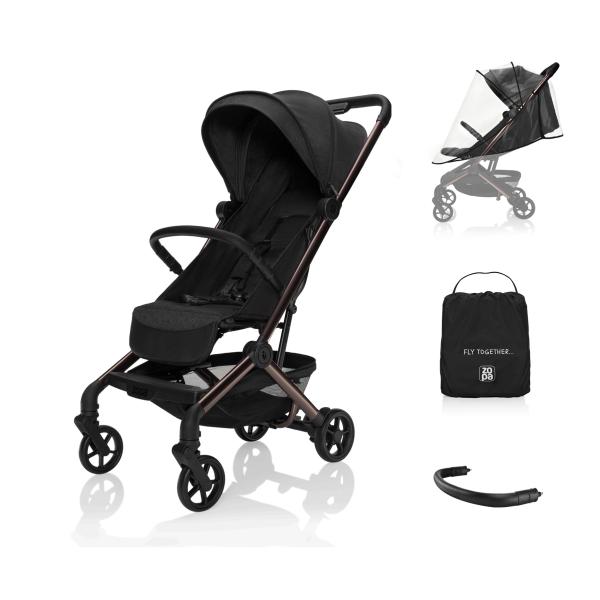 Sportovní kočárek Jet, Quartz Black