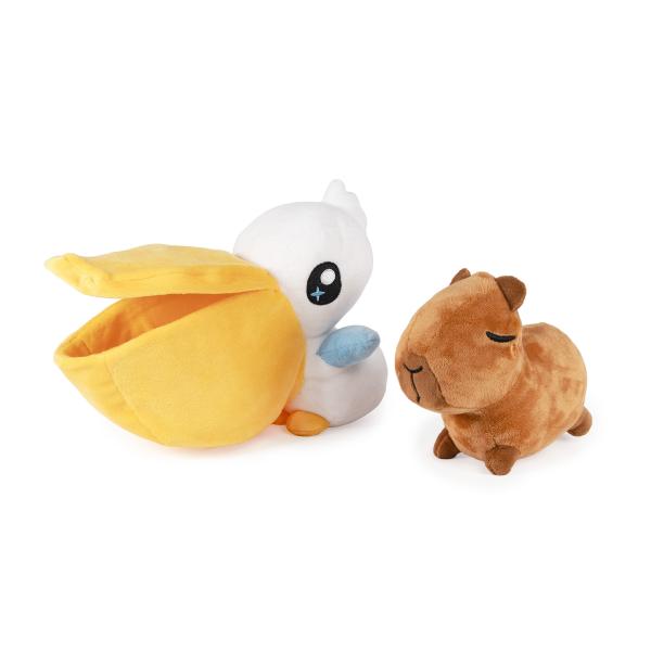 PELICAN con Capibara juguete de peluche 21cm