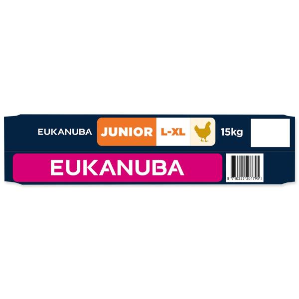 Krmivo EUKANUBA Junior Large bohaté na čerstvé kuře 15 kg (obrázek 5)