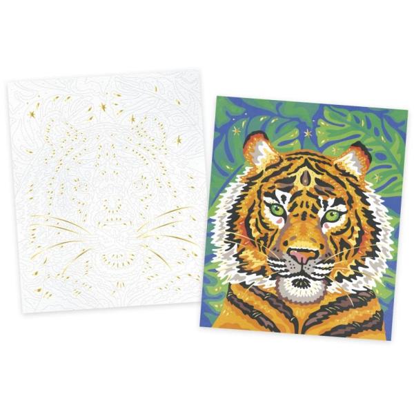 Janod Atelier Sada Maxi Malování podle čísel Šelmy od 7 let (obrázek 5)