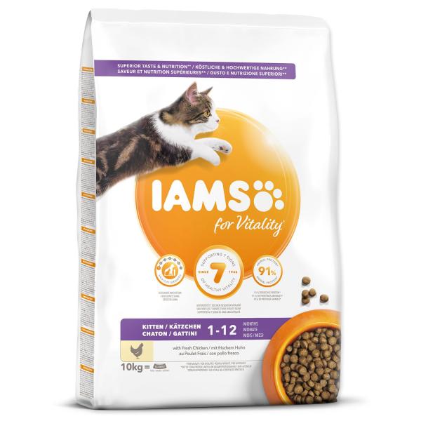 IAMS Cat Kitten Chicken 10kg