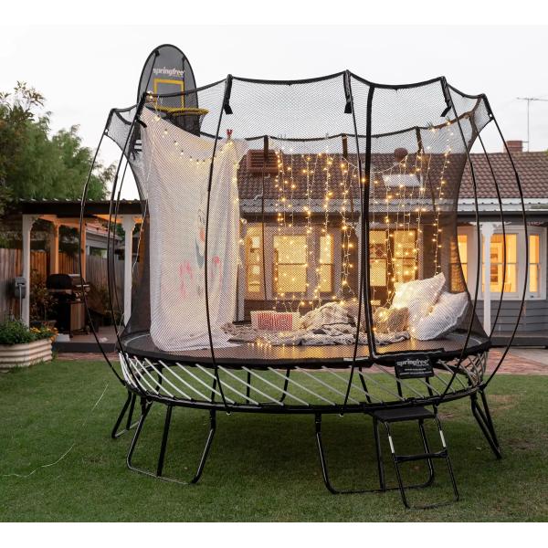 Springfree Trampoline® Medium Round (R79) Trampolína s ochrannou sítí, 300 × 300 cm (obrázek 8)